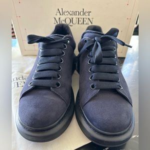 ALEXANDER MCQUEEN Suede Oversized Sneakers